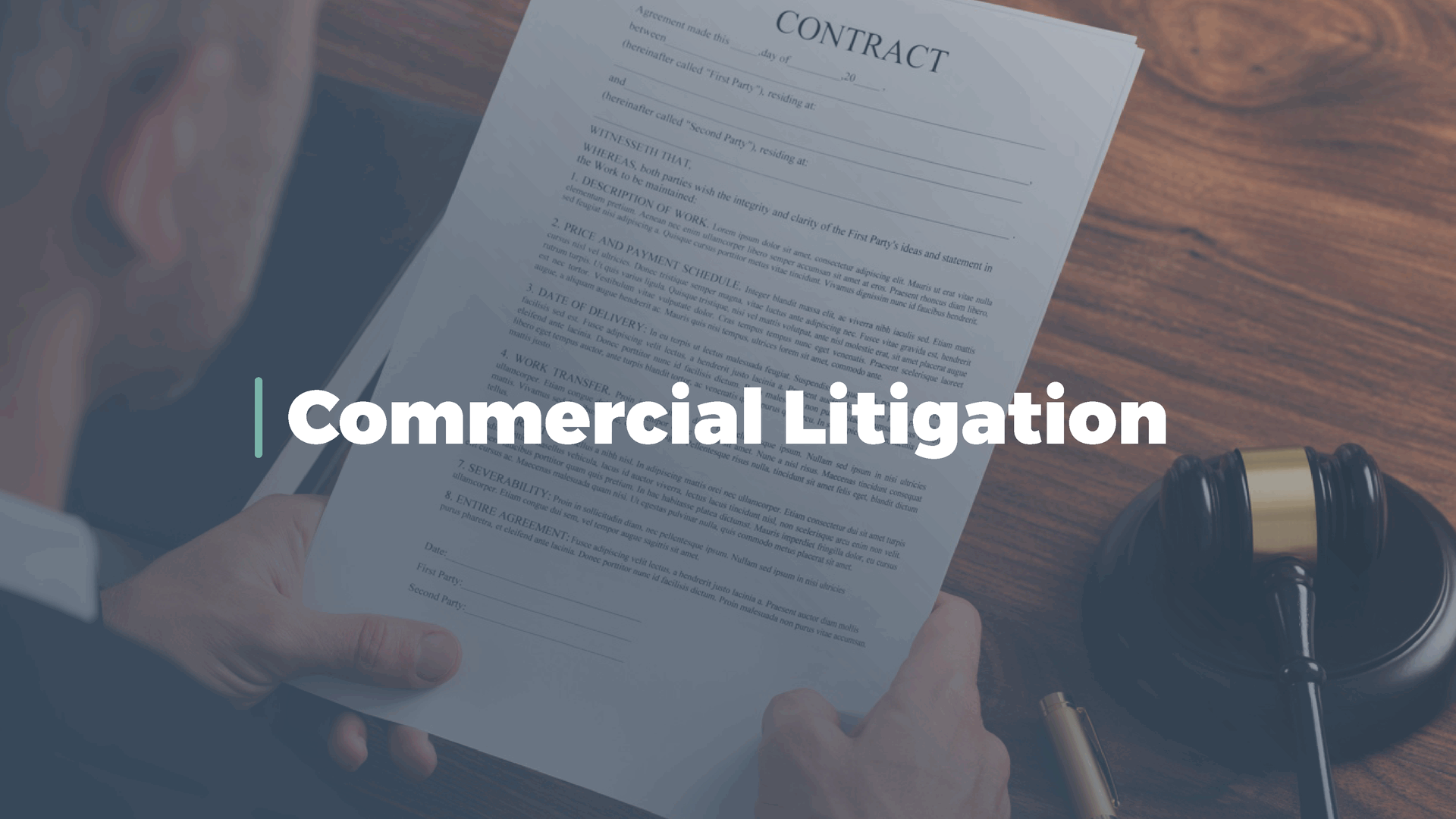 Commercial Litigation
