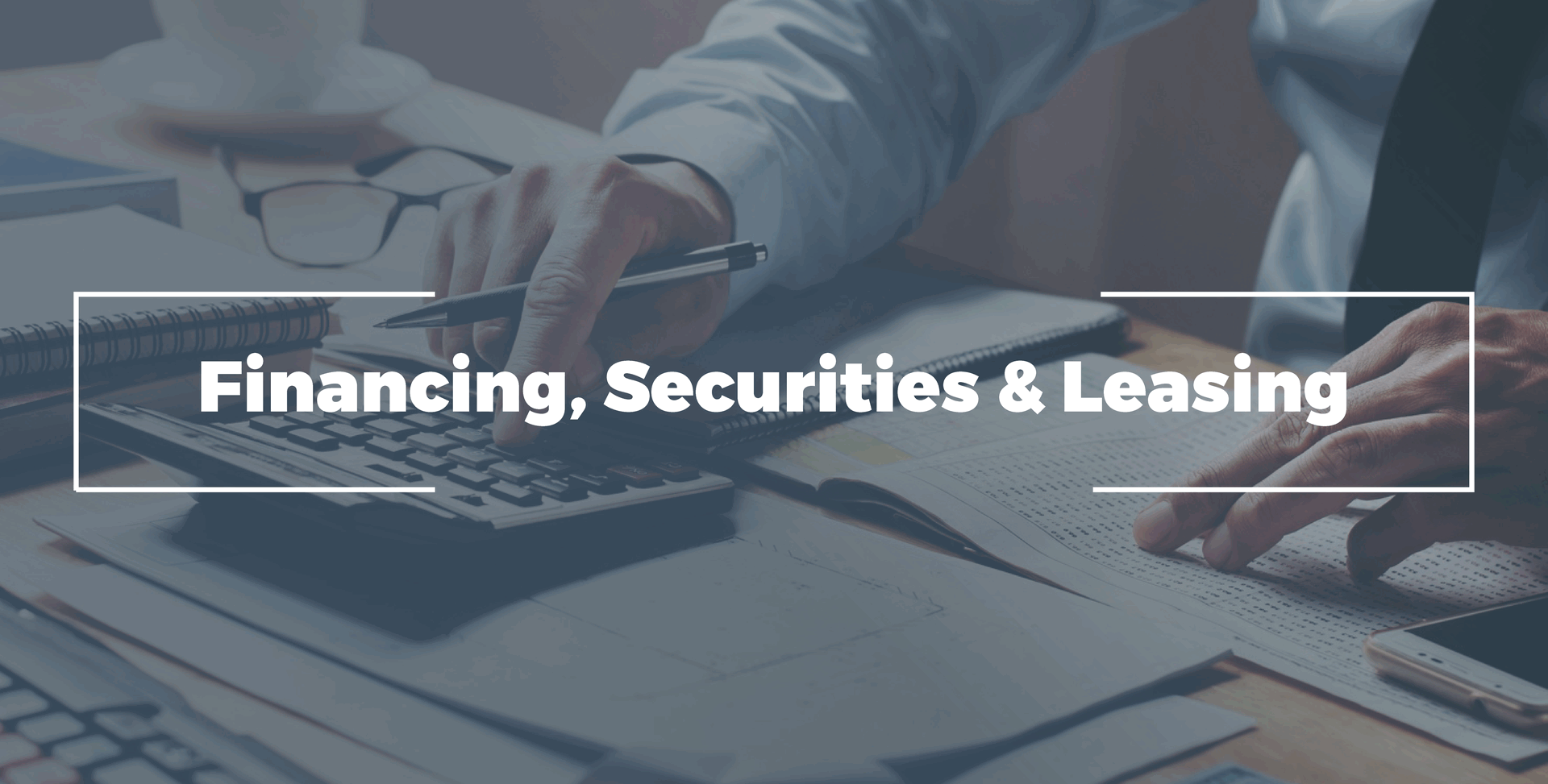Financing, securities & leasing