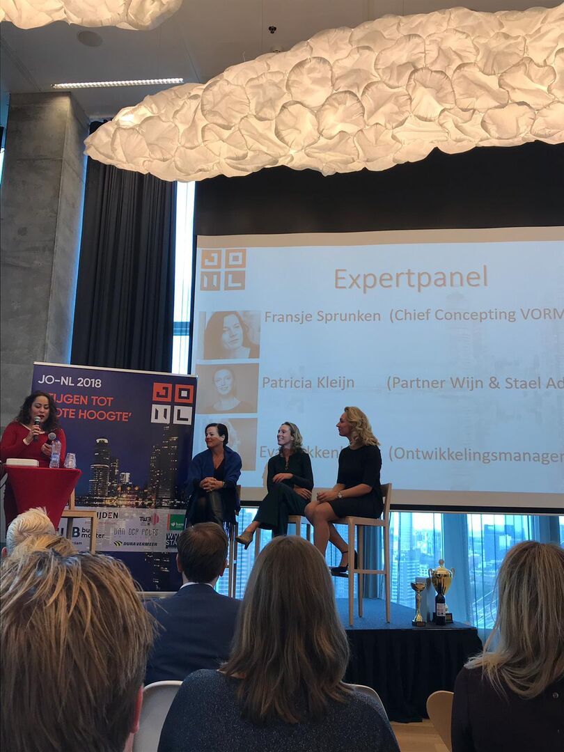 Patricia Kleijn in expertpanel tijdens vastgoedseminar JO-NL