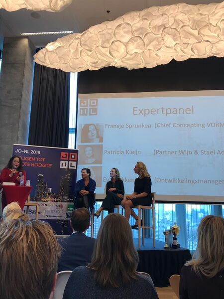 Patricia Kleijn in expertpanel tijdens vastgoedseminar JO-NL