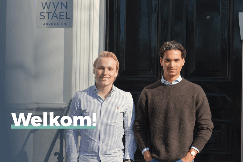 Welkom Roel en Maarten bij Wijn & Stael Advocaten