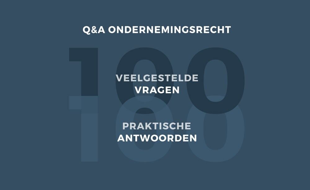 Wijn & Stael publiceert het boek Q&A Ondernemingsrecht